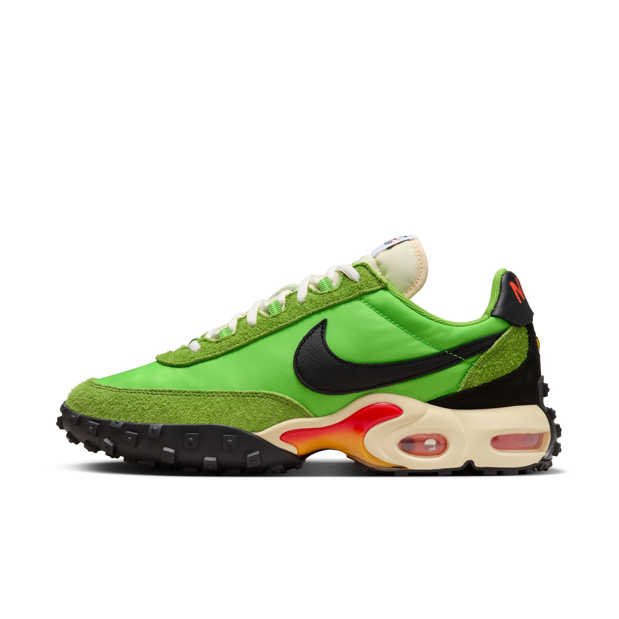 Nike green orange shoes best sale