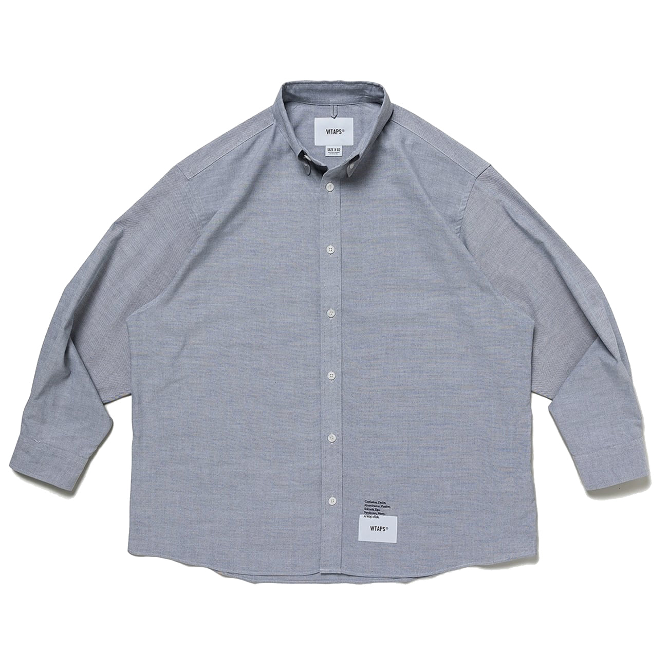 WTAPS BD 02 / LS /POLY. OXFORD. COOLMAX®