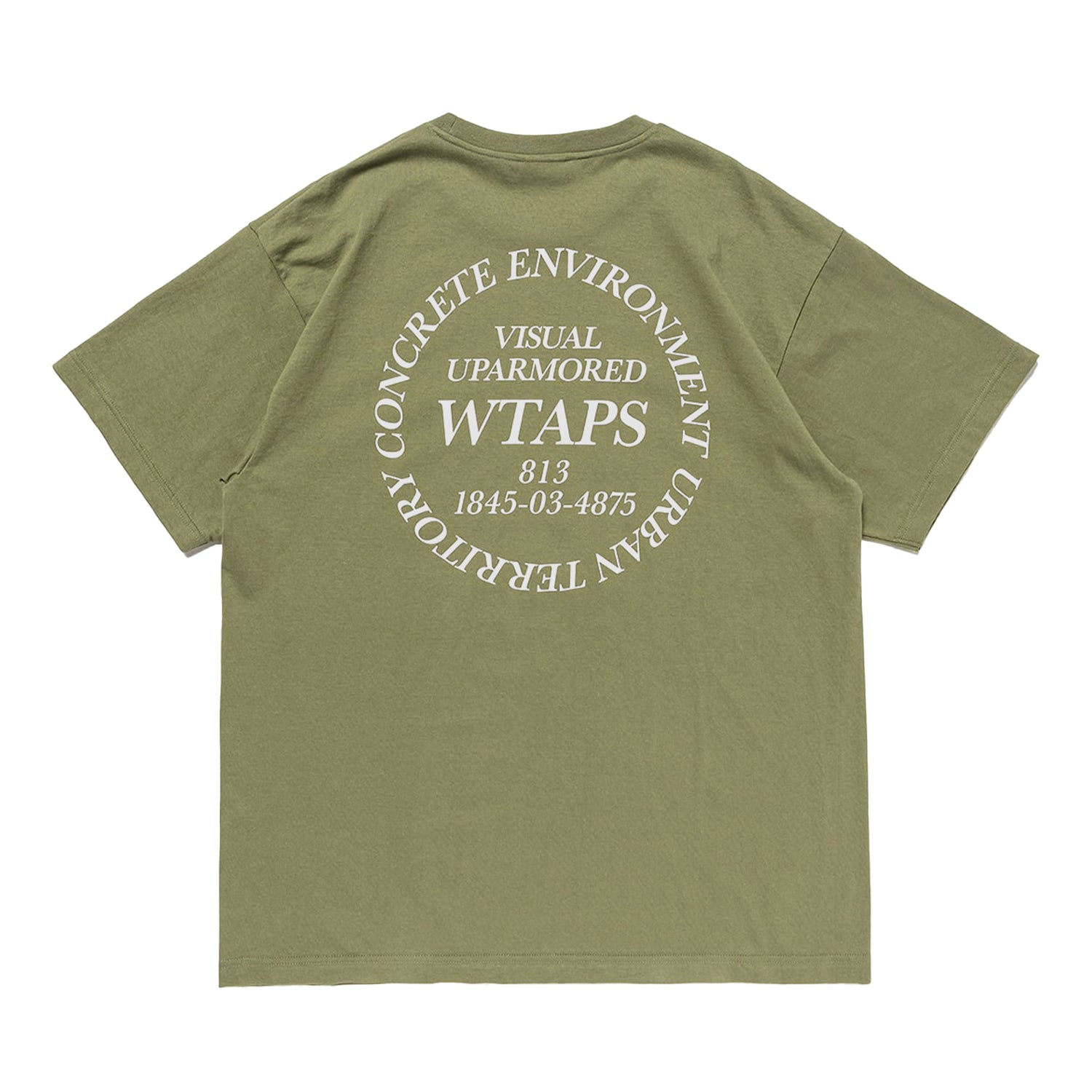 Ingredients / Circle SS / Cotton - Olive Drab / S