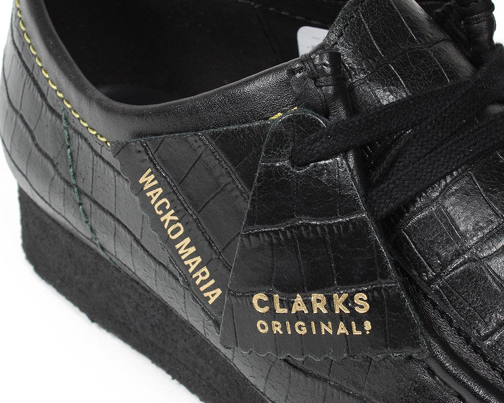 WACKO MARIA Clarks Wallabee snake-