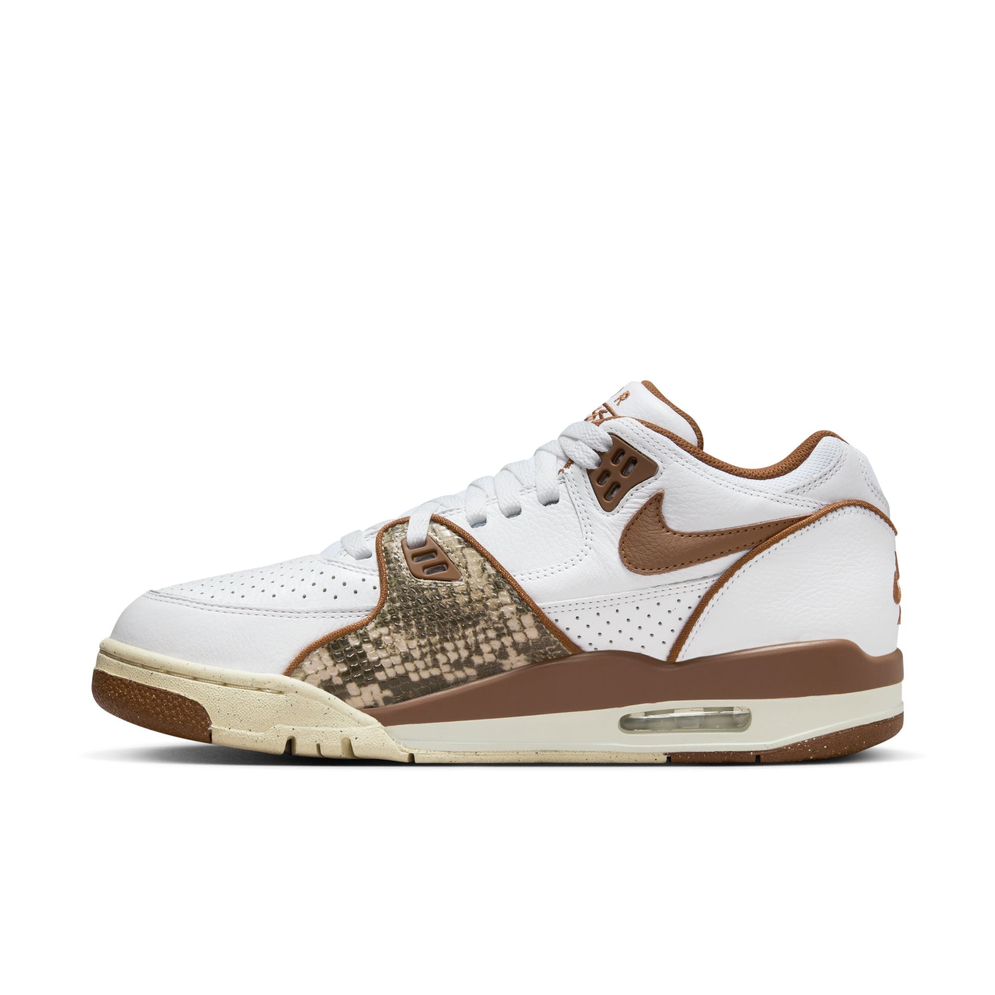 Air Flight 89 Low x Stussy White and Pecan INVINCIBLE Indonesia