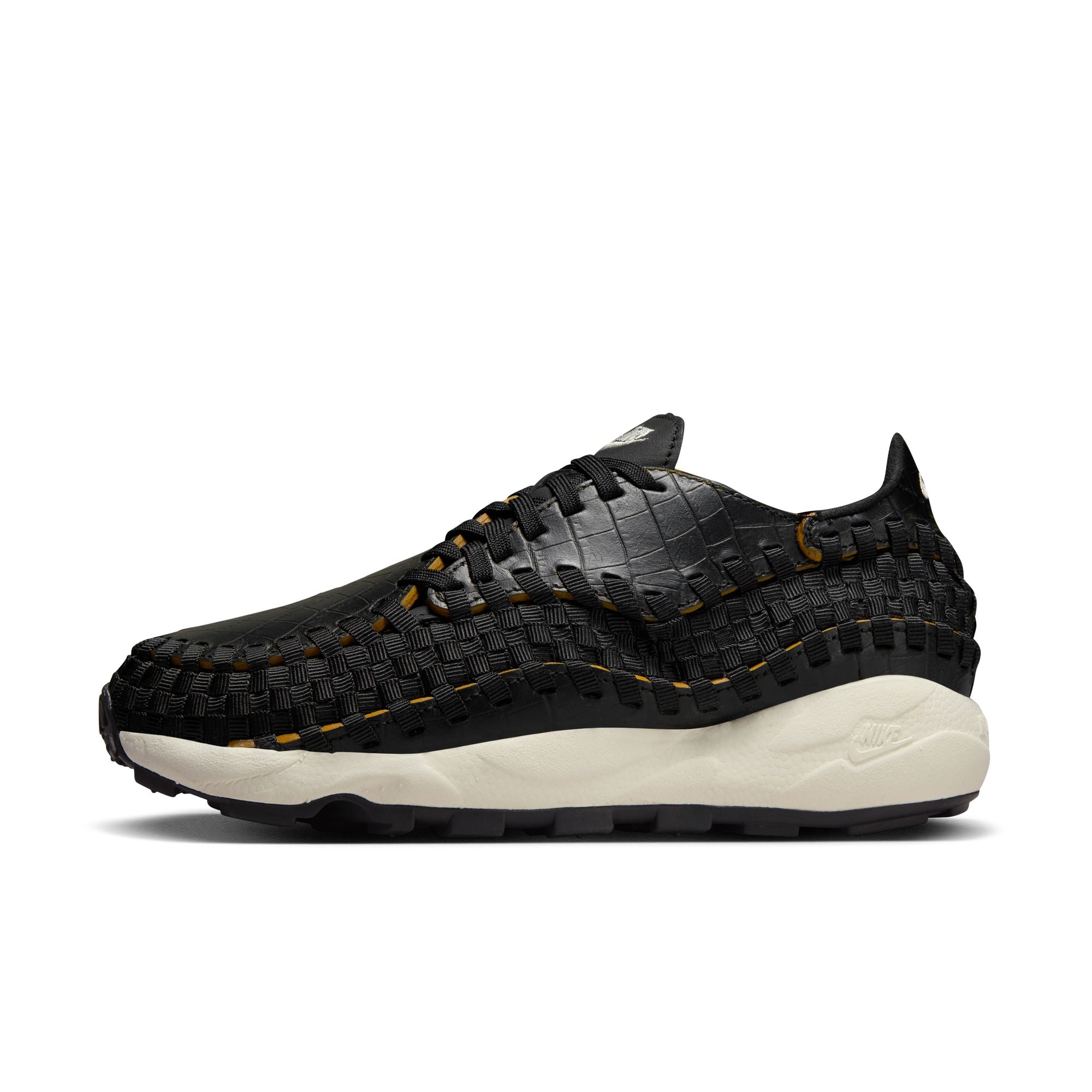 Air Footscape Woven Premium Black Croc W INVINCIBLE Indonesia