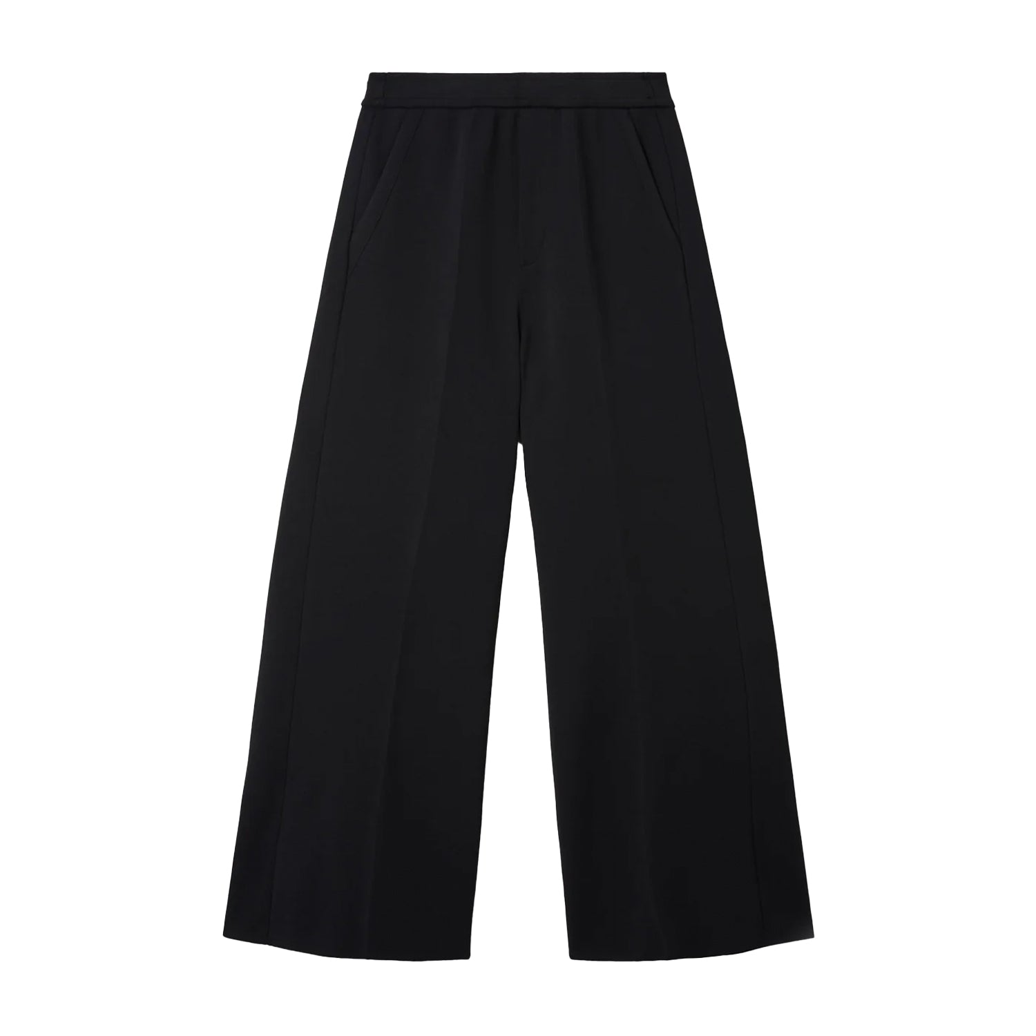 Milan Rib Wide Straight Pants - INVINCIBLE