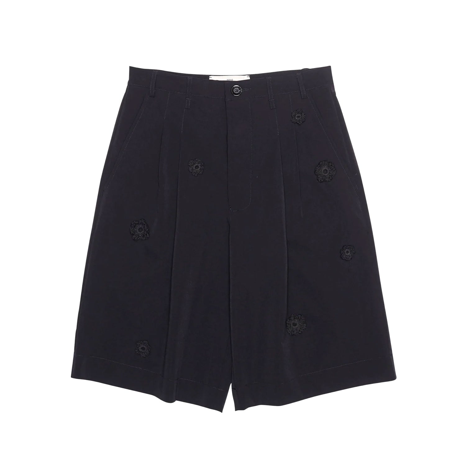 Single Pleated Shorts - INVINCIBLE