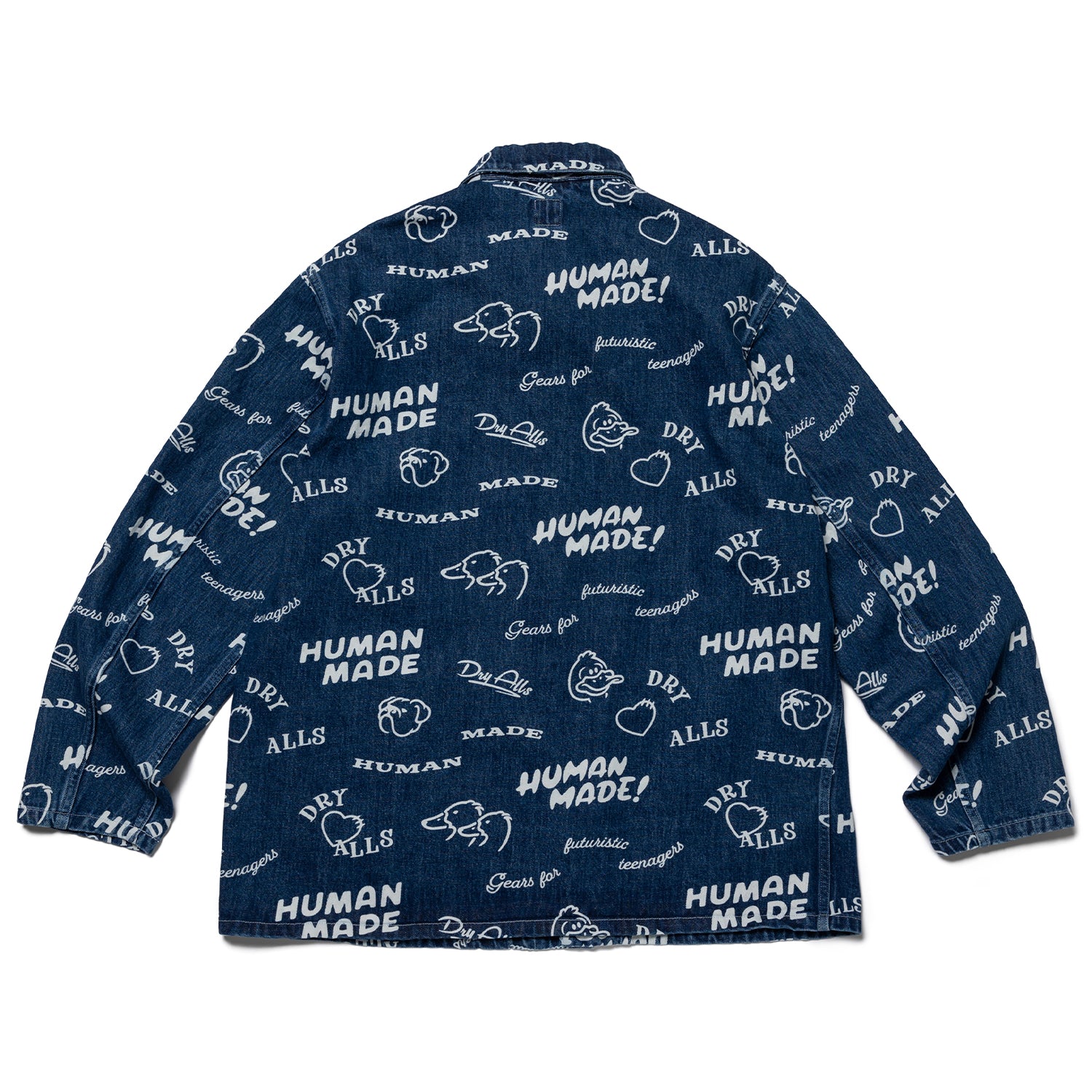 Printed Denim Coverall Jacket – INVINCIBLE Indonesia