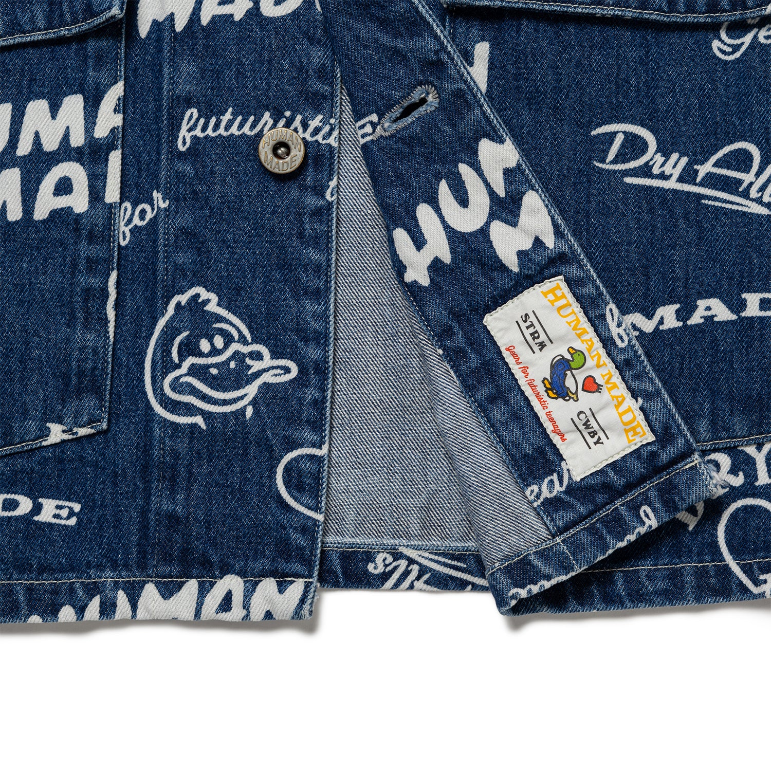 Printed Denim Coverall Jacket – INVINCIBLE Indonesia