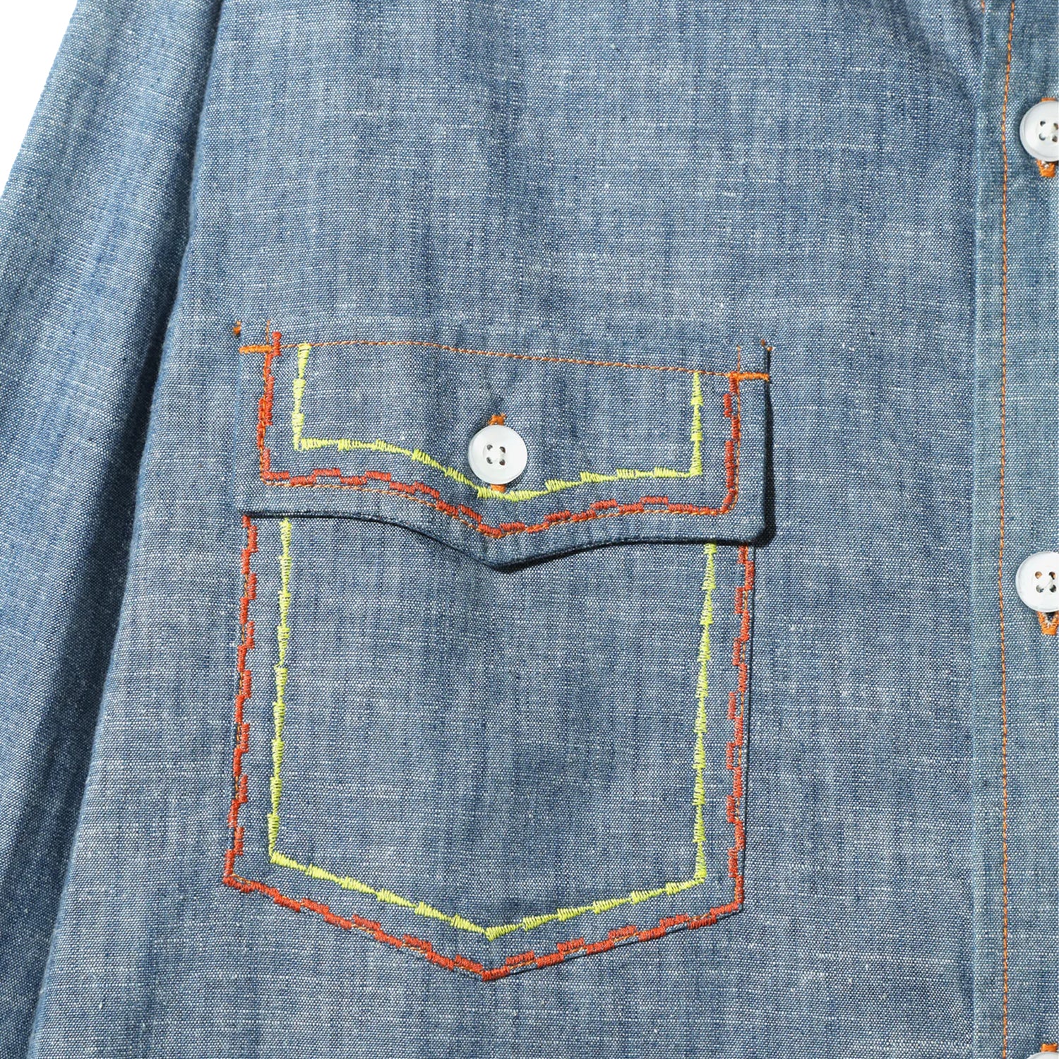 Chambray Work Shirt - INVINCIBLE