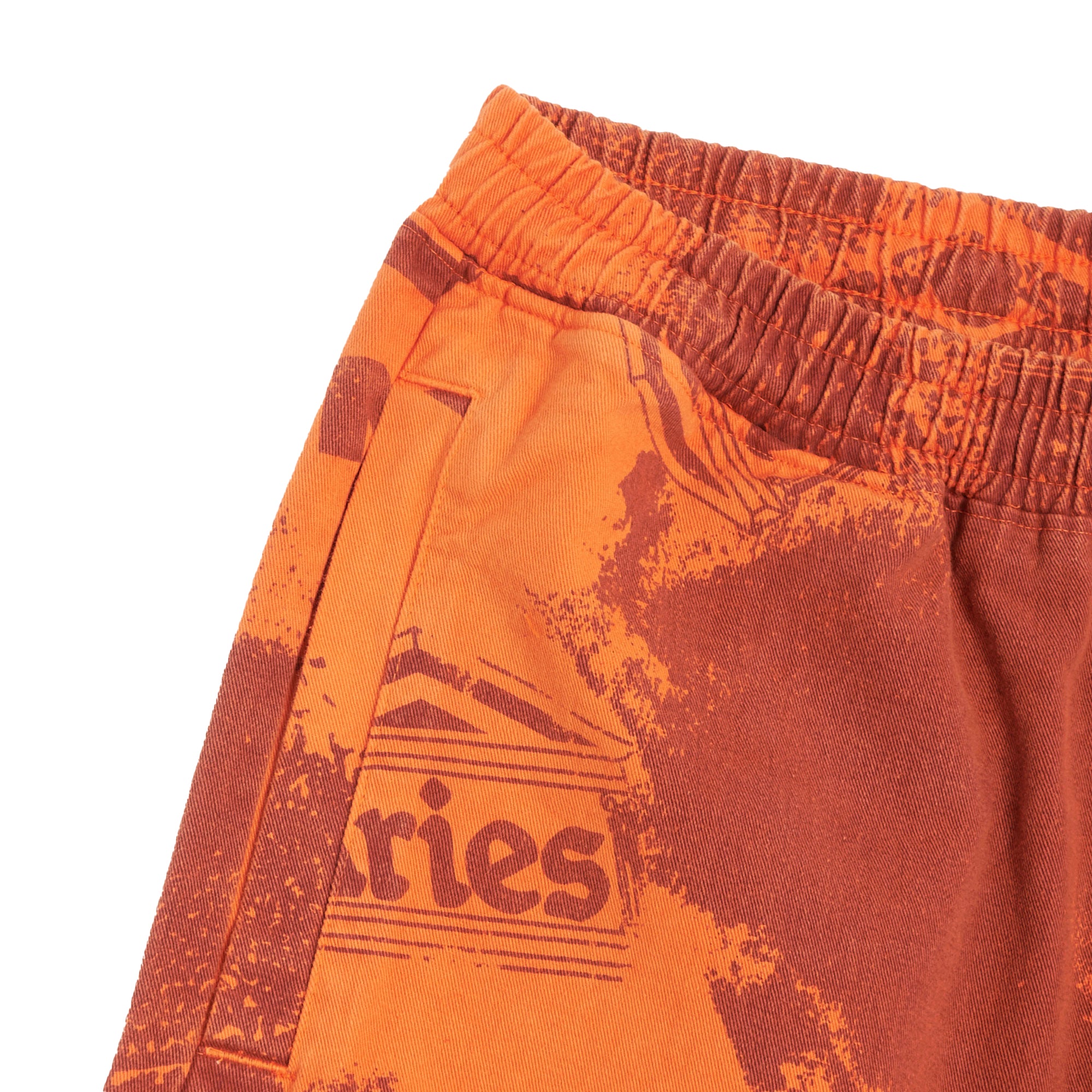 Orange cheap umbro shorts