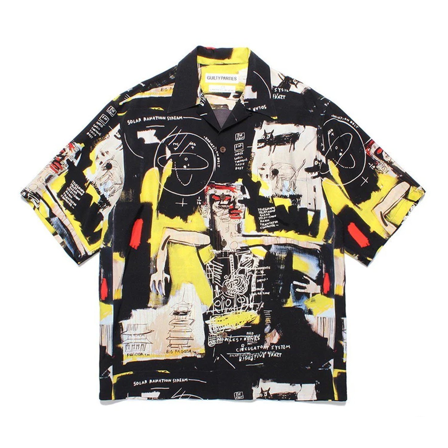 Jean-Michel Basquiat / S/S Hawaiian Shirt ( Type-1 ) - INVINCIBLE