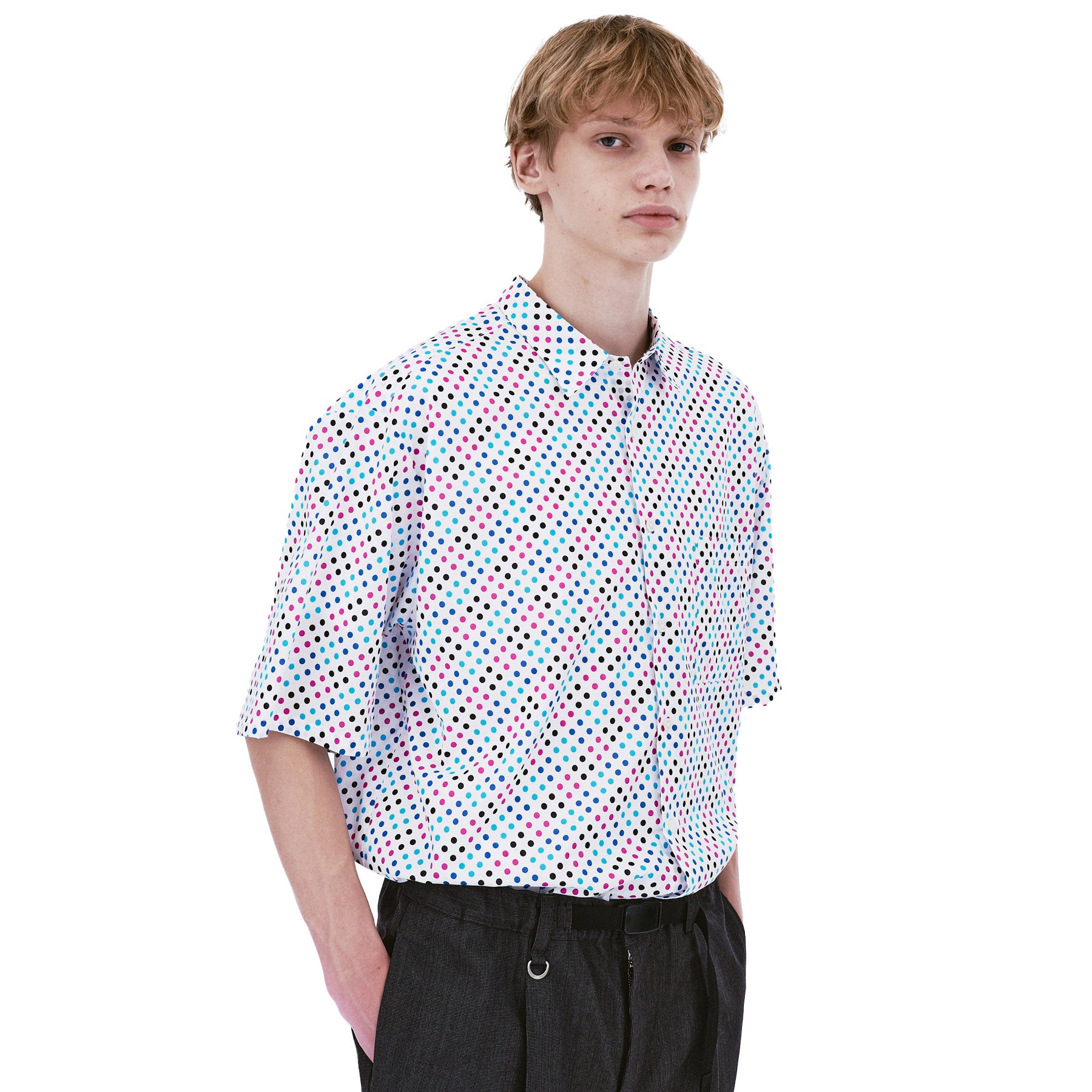 S/S Regular Collar Baggy Shirt – INVINCIBLE Indonesia