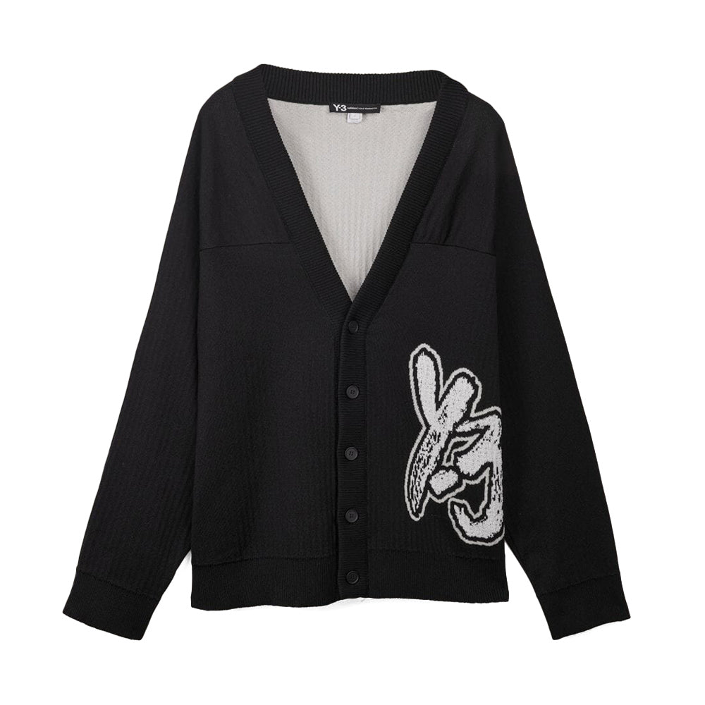 Y-3 Logo Knit Cardigan – INVINCIBLE Indonesia